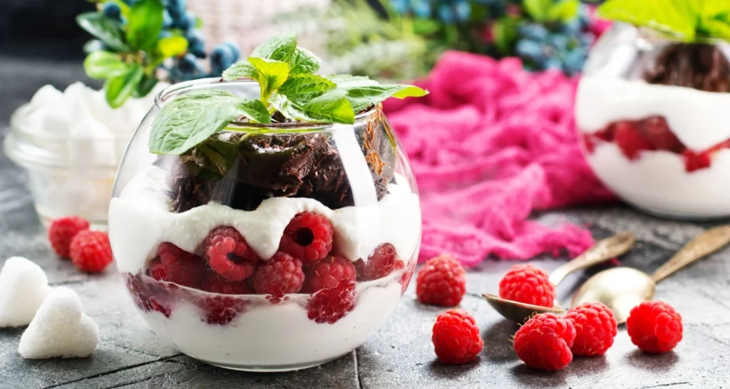 Decadent Raspberry Chocolate Dessert Cups