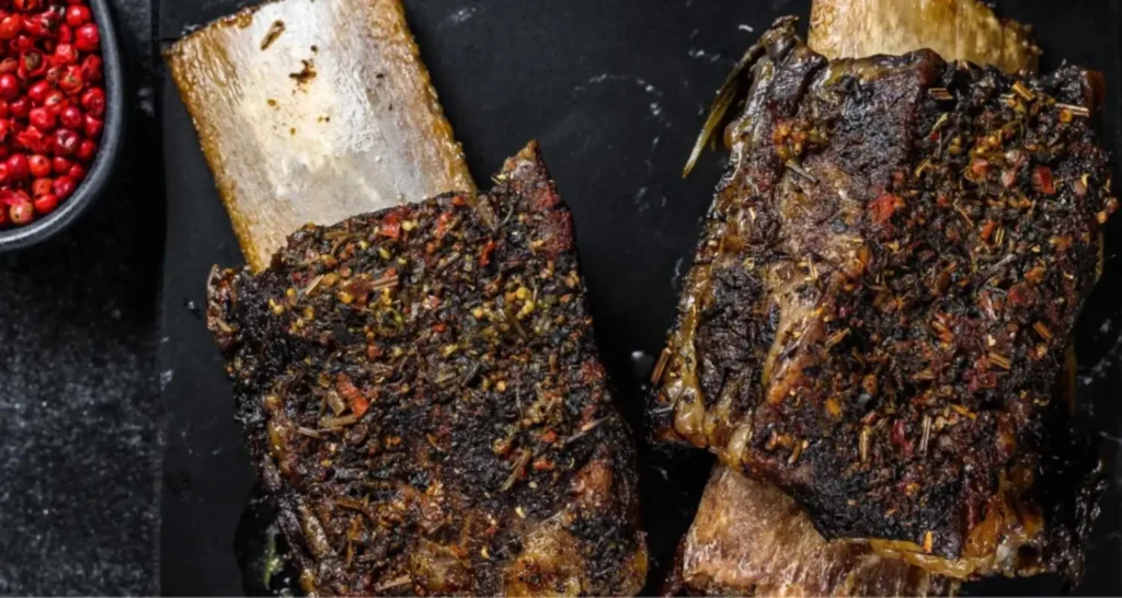 Cooking Beef Short Ribs Recipe Seasoned with Oxtail Seasoning
