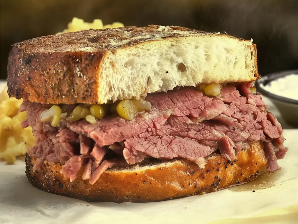 Slow Cooked Corned Beef for Sandwiches